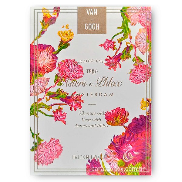 Baralho Van Gogh Asters & Phlox (Selo Numerado)