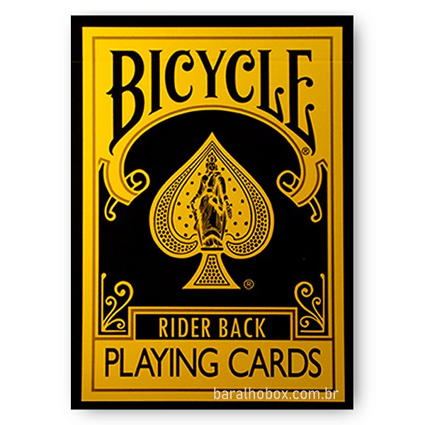 Baralho Bicycle Reverse Amarelo