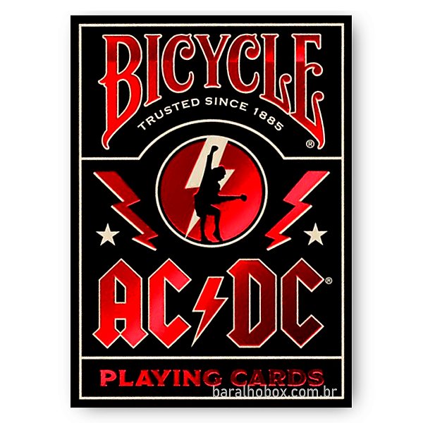 Baralho Bicycle AC/DC