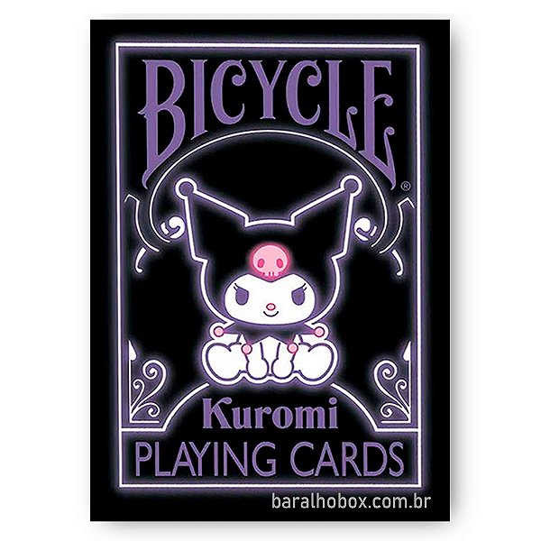 Baralho Bicycle Kuromi Hello Kitty
