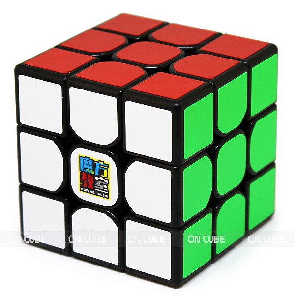Cubo Mágico 3x3x3 Moyu MF3RS Preto