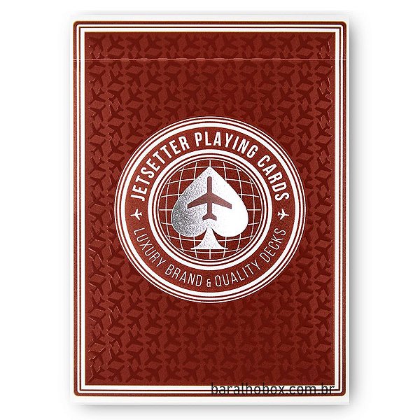 Baralho Restricted Red by Jetsetter Playing Cards (Premier Edition)