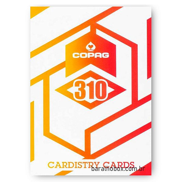 Baralho Copag 310 Alpha Orange