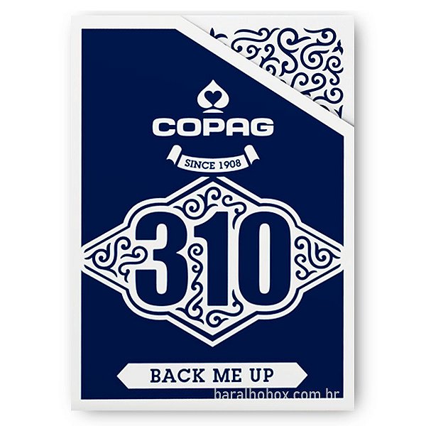 Baralho Copag 310 Back Me Up