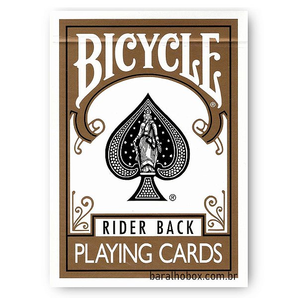 Baralho Bicycle Rider Back Gold