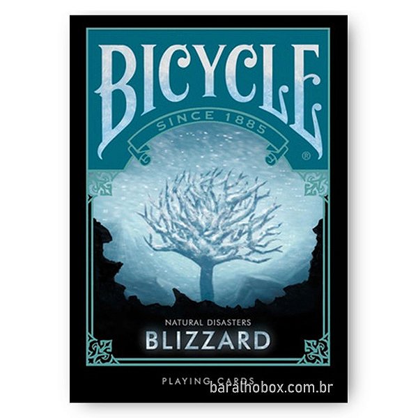 Baralho Bicycle Natural Disasters Blizzard