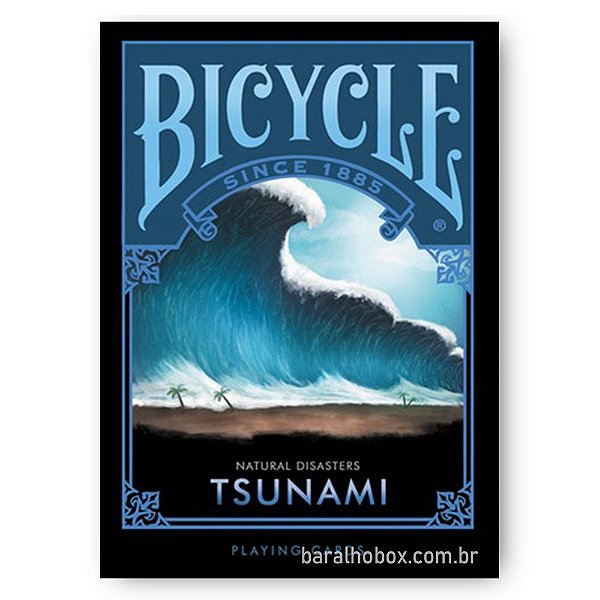 Baralho Bicycle Natural Disasters Tsunami
