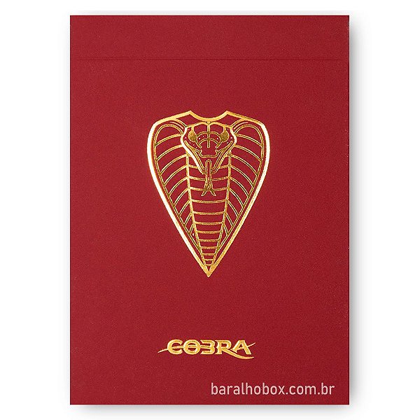 Baralho Cobra Vermelho