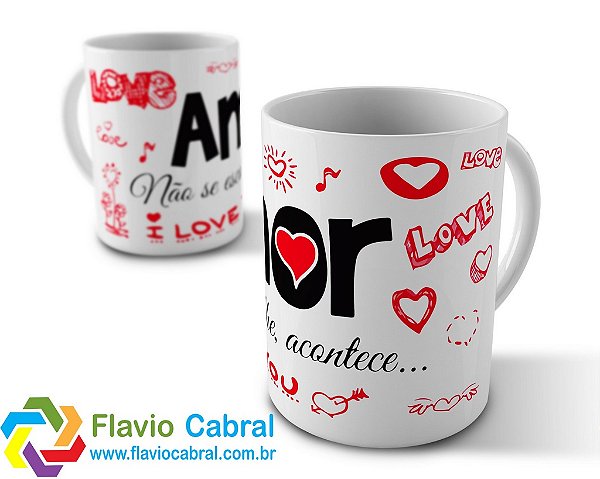 Caneca Dia Dos Namorados Amor