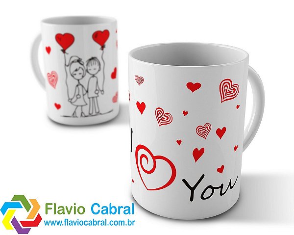 Caneca Love You