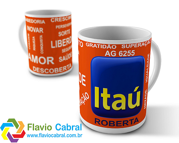 Caneca Para Empresa - Itau