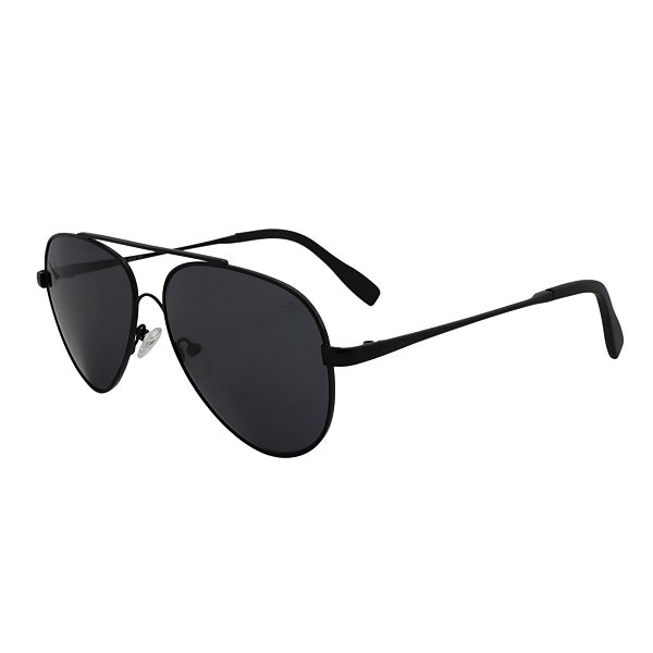 Óculos de Sol Unissex Mormaii M0091 Preto Brilho Lente Cinza