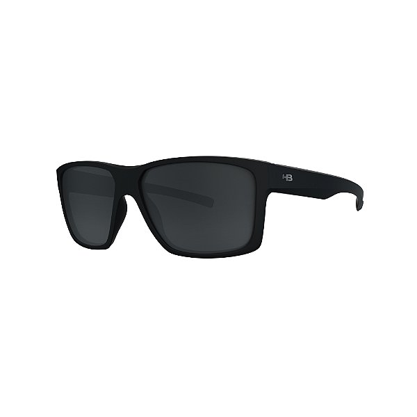 ÓCULOS DE SOL MASCULINO HB FREAK MATTE BLACK GRAY