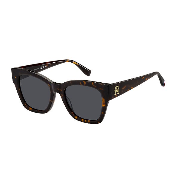 Óculos de Sol Feminino Tommy Hilfiger TH 2156/S Havana Brilho