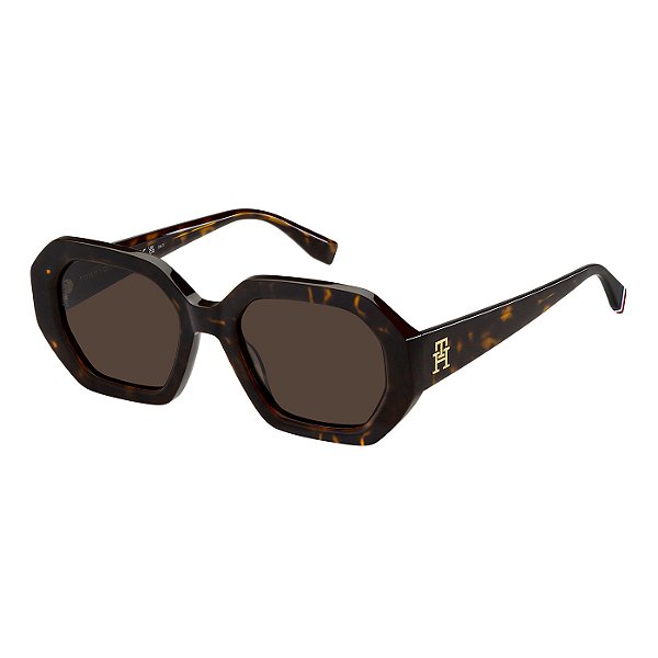 Óculos de Sol Feminino Tommy Hilfiger TH 2155/S Havana Brilho