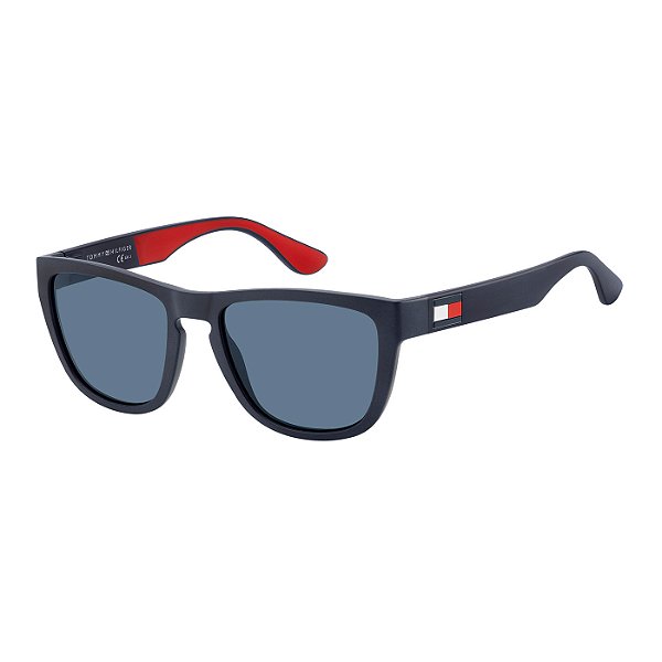 Óculos de Sol Masculino Tommy Hilfiger TH 1557/S Azul Fosco