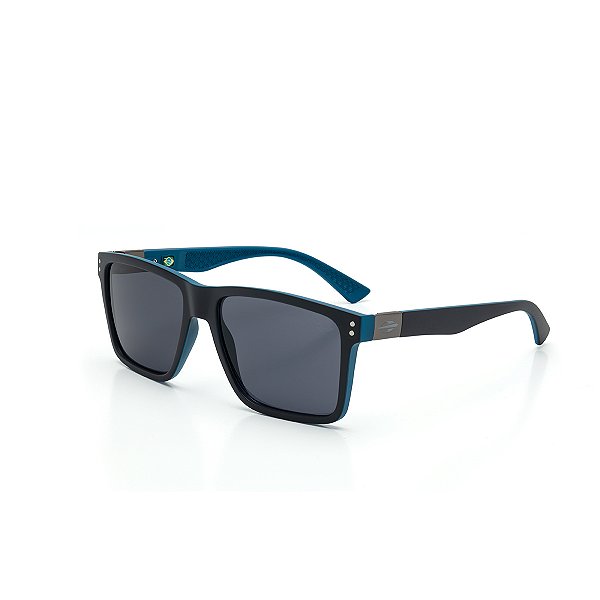 Óculos Masculino Mormaii Cinza Escuro e Petróleo Fosco