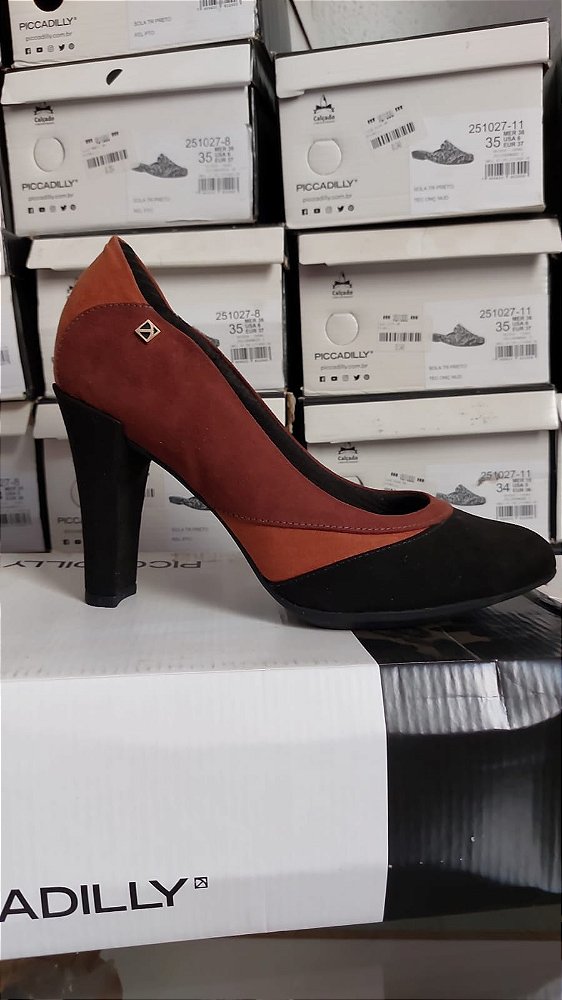 Scarpin  Soft Step Em Animal Print Piccadilly outlet