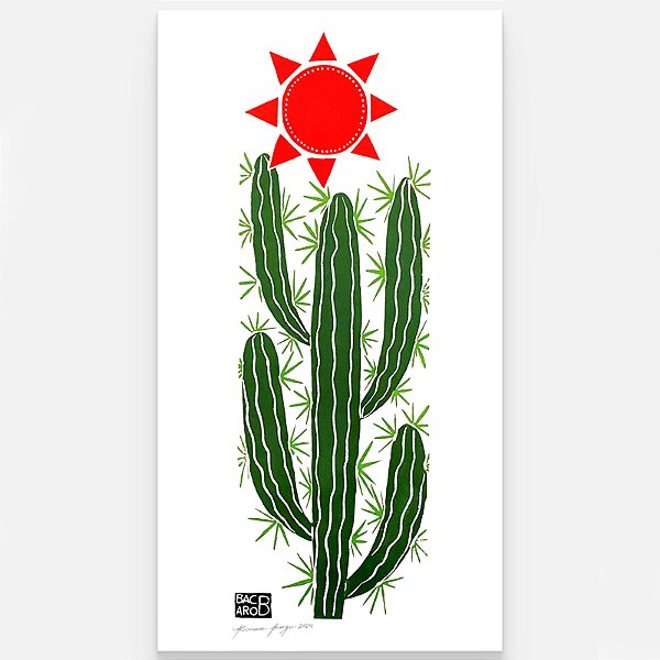 Xilogravura - Bacaro Borges - PE