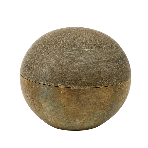 Caixa Bola Lisa - Pedra Sabão - MG