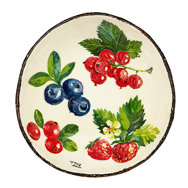 Cuia Flores e Frutas - Tita - PE