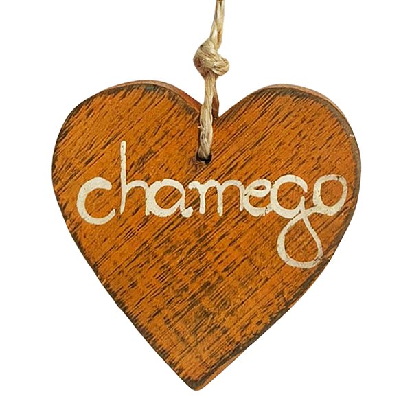 Coração com Dizeres "Chamego" - Beth - MG