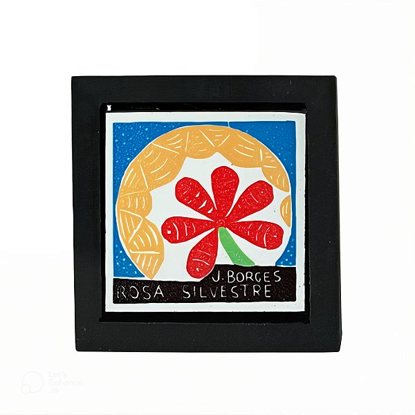 Quadro Colorido Mini - J. Borges - PE