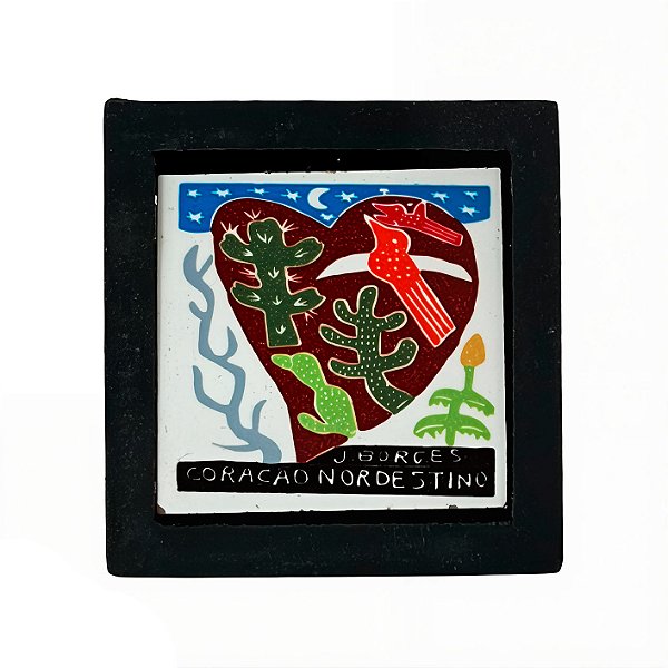 Quadro Colorido Mini - J. Borges - PE