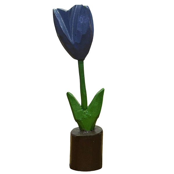 Tulipa Lilás no Vaso - Joalisson - PB