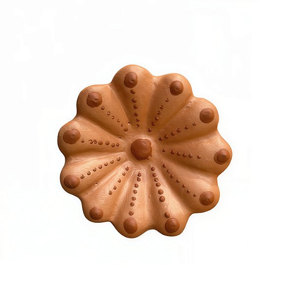 Flor de Parede 5Cm Cobre - Natália - Vale do Jequitinhonha - MG