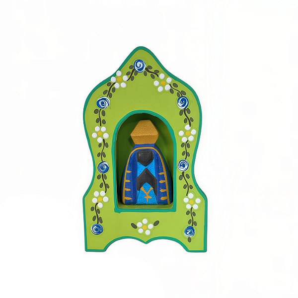 Oratório Aparecida 9cm - Beth - MG