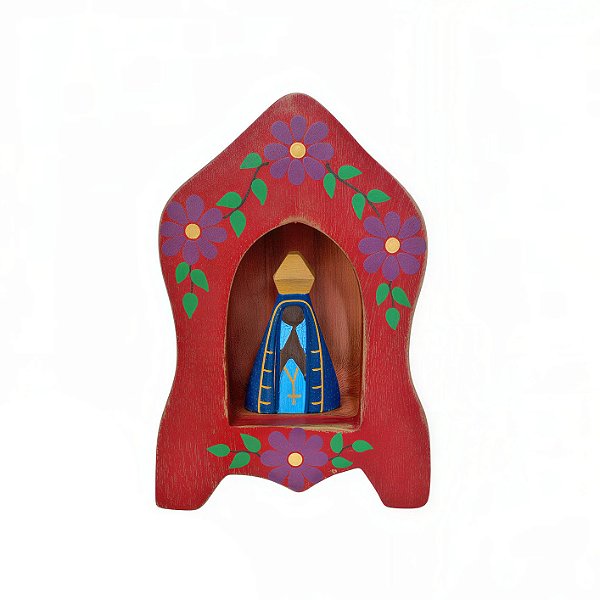 Oratório Aparecida 15cm - Beth - MG
