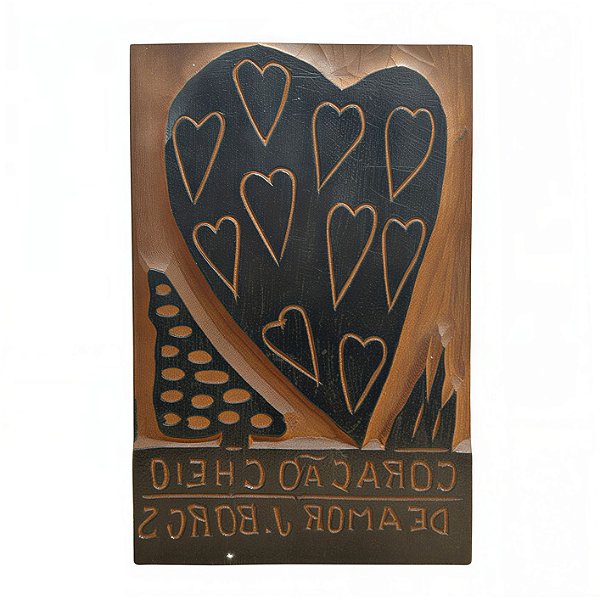 Matriz Xilogravura - J. Borges - PE