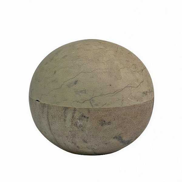 Caixa Bola Lisa - Pedra Sabão - MG