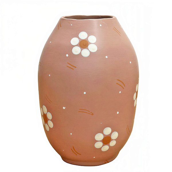 Vaso Rosa - Raquel - Vale do Jequitinhonha - MG
