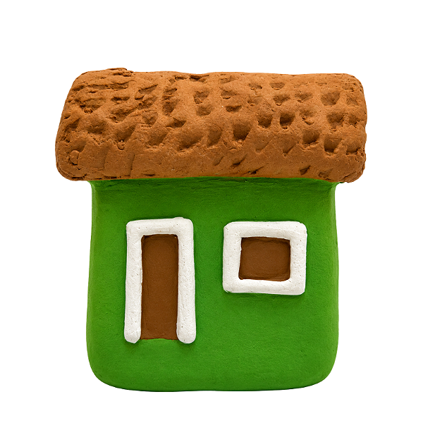Casinha de Parede Telhado Reto Verde - Railan - BA