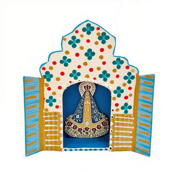 Mini Relicário Aparecida - Karla - BA