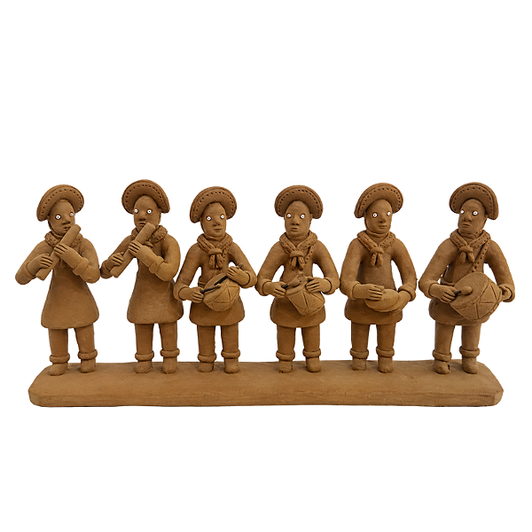 Miniatura Tradicional Banda de Pífano - Elias Vitalino - PE