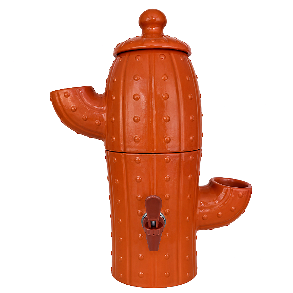 Filtro Cacto de Barro Vermelho 1,5L - Marcos Lopes - Vale do Jequitinhonha - MG