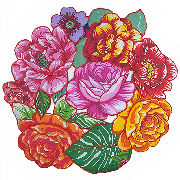 Sousplat Flores de Chitão (Variados) - PB