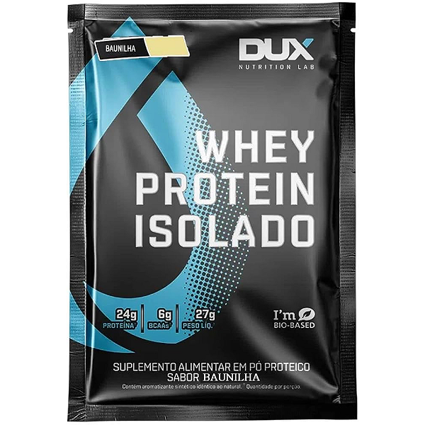 WHEY PROTEIN ISOLADO SACHE 28G - DUX NUTRITION