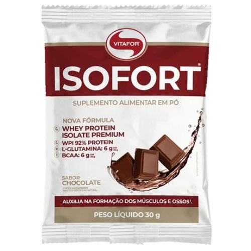 ISOFORT 30G SACHE - TODOS OS SABORES VITAFOR