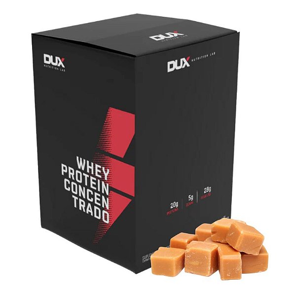 WHEY PROTEIN CONCENTRADO DUX CAIXA - DOCE DE LEITE