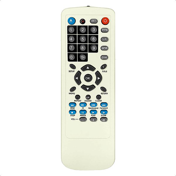 Controle Remoto Universal Compatível com Dvd LG