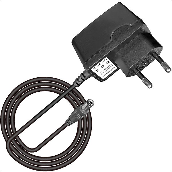 Fonte de Alimentação Bivolt 9v 1 Amper Automática Plástico