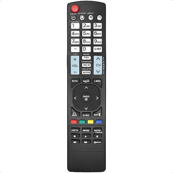 Controle Remoto Compatível com Tv LG Akb72914210 Lcd Led Plasma