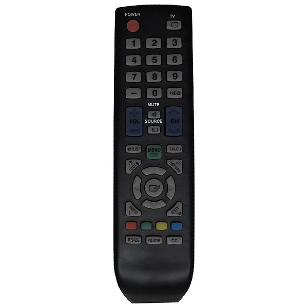 Controle Remoto Compatível com TV Samsung LCD / LED