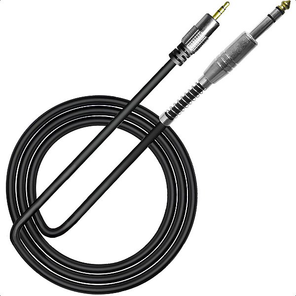 Cabo de Audio Auxiliar P2 Estéreo X P10 Estéreo Profissional