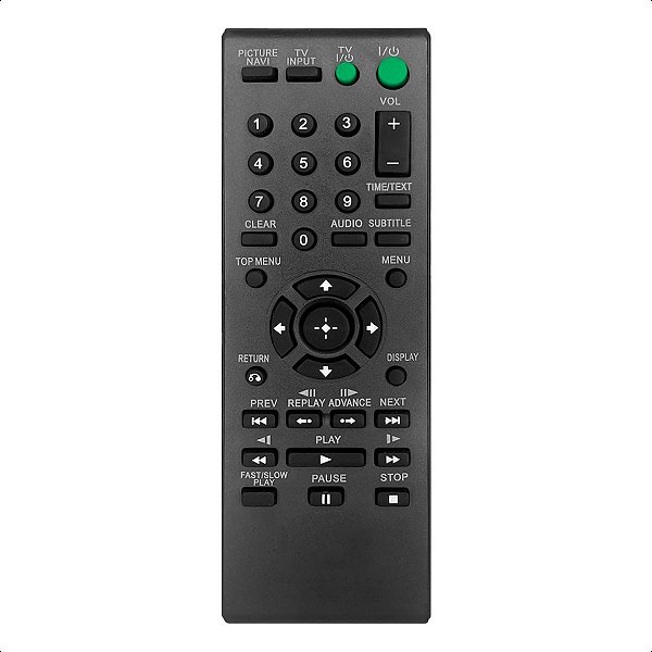 Controle Remoto Compatível com Dvd Sony RMT-D187A