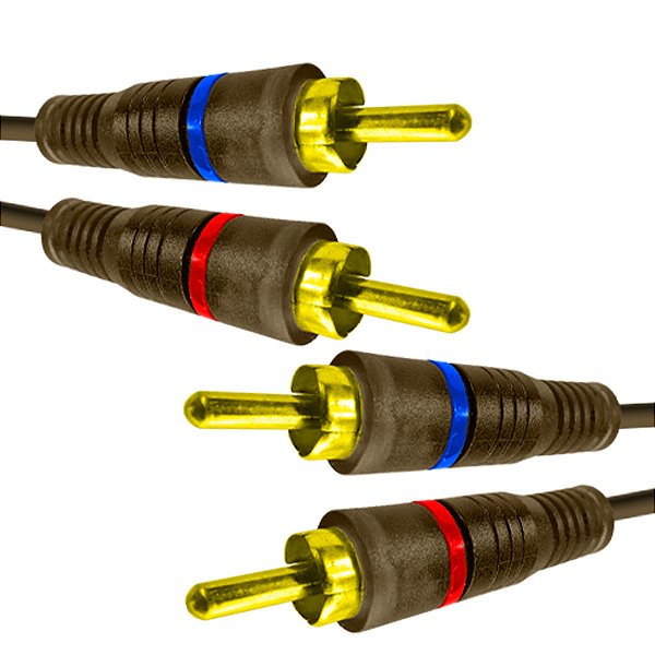 Cabo Rca de Audio Profissional 1,5 Metros